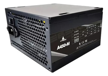 Fuente De Poder Retail Iceberg A450m (4 Sata, 2 Molex) Negro