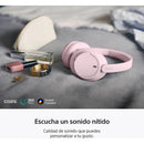 Audífonos Inalámbricos Con Noise Cancelling Wh-ch720n Color Rosado