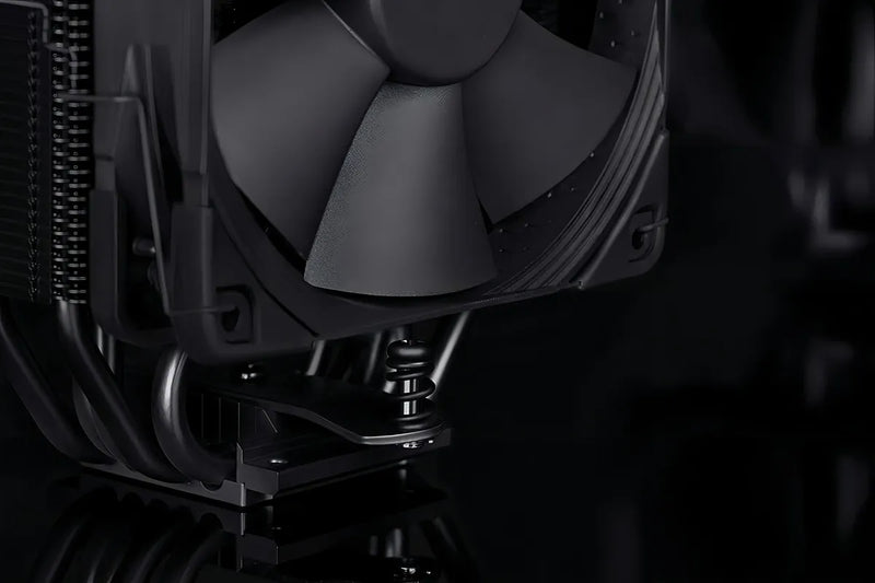 Noctua Nh U12s Chromax Black Disipador Cpu Lga115x Am4 Rendi Led Sin Led