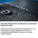 Bocina Philips Tas7505/00 Portátil Con Bluetooth Carga Celulares Color Gris