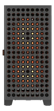 Funda Cougar Air Face Eco Rgb Mid Tower 7 Fans Gamer, color negro