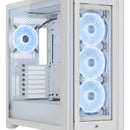 Caja Corsair 5000x Icue Rgb Ql Edition True White / Cc-90112 Blanco
