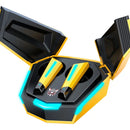 Audífonos Tws In-ear Gamer Inalámbricos Onikuma T32 Amarillo