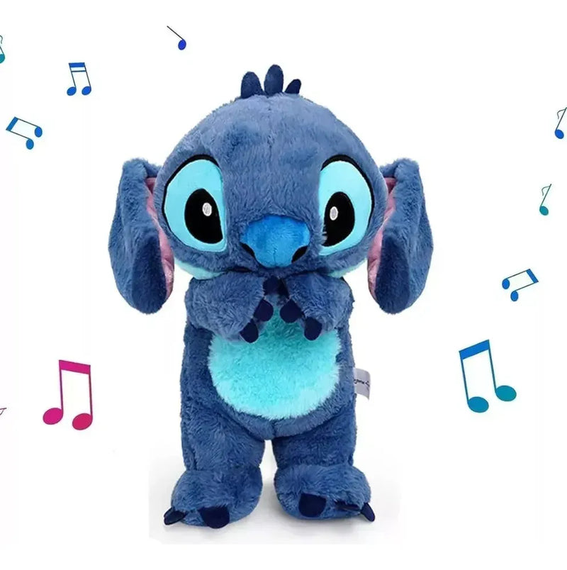 Peluche Ansiedad Stitch Muñeco Movimiento Relajante Suave Azul Únicamente