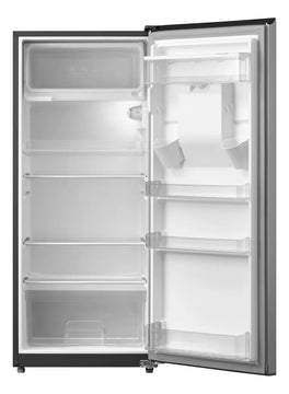 Nevera Low Frost 187 Litros Una Puerta Plateada Midea