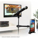 Soporte Holder Tablet iPad Pedestal De Micrófono 8.9 A 10.4 Color Negro