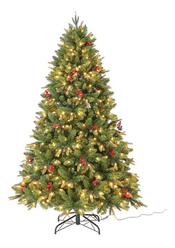 Árbol De Navidad Led 210 Cm 1355 Ramas Dear Santa