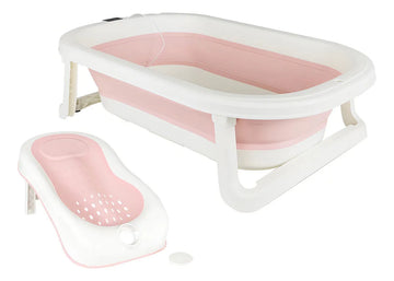 Bañera Bebe Plegable Splash Priori Color Rosa