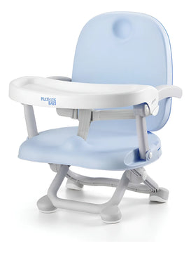 Silla Comer Bebes Azul Tipo Booster 4 Posiciones Altura Peanuts