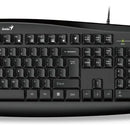 Kit de teclado y mouse Genius KM-200 Español de color negro