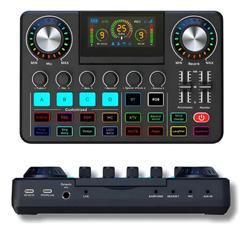Audio Equipo De Sonido Tarjeta De Audio Mezclador Equipos Dj