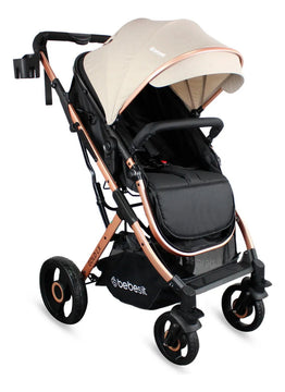Coche Bebé Moises Gold Lx Bebesit Color Beige