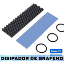 Cooler Disipador Calor M.2 Sata Nvme Cobre Cubierto Grafeno