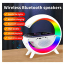 Parlante BT 3401 portátil con bluetooth blanca