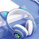 Audífonos Cat Con Bluetooth, Led 997 17 64 04 Color Azul