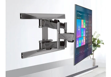 Soporte Para Tv Extensible Doble Nb Northbayou P6 De 40 A 75 Negro