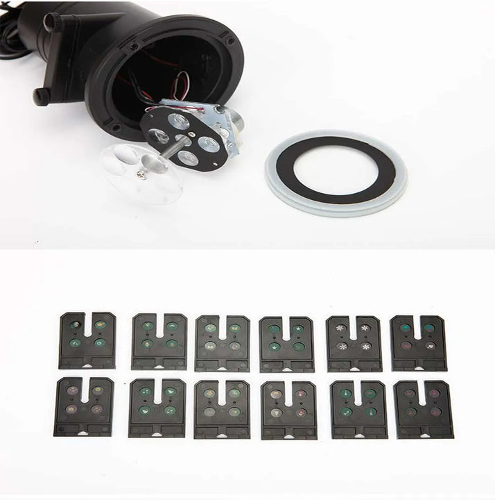 Proyector Luces Navideñas Led Topchances 12 Diseños De