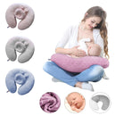 Almohada Cojin Materno De Lactancia Multiusos Ergonómico Color Rosa