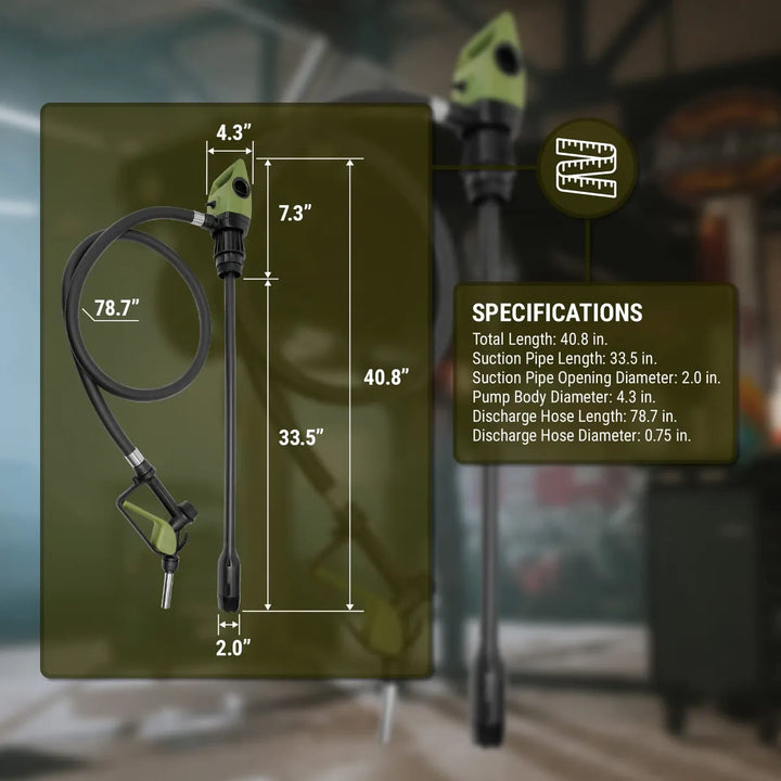 Bomba De Tambor Electrica 7 Gpm