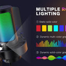 Micrófono dinámico Fifine A8 Gamer modelo color negro