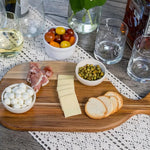 1 Tabla Premium De Madera Teca Para Picar Y Cocinar Profesio Geométrico Marrón