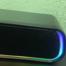 Bocina Bluetooth Altavoz Speaker Rgb Para Interior Y Fiesta Color Negro