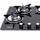 Estufa Continental Empotrar 4 Puestos Vidrio Templado 60×51 cm Gas Natural Modelo 5883