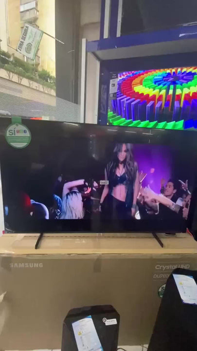 Televisor Tv Smart Tv Samsung Cristal 55 Pulgadas 4kuhd