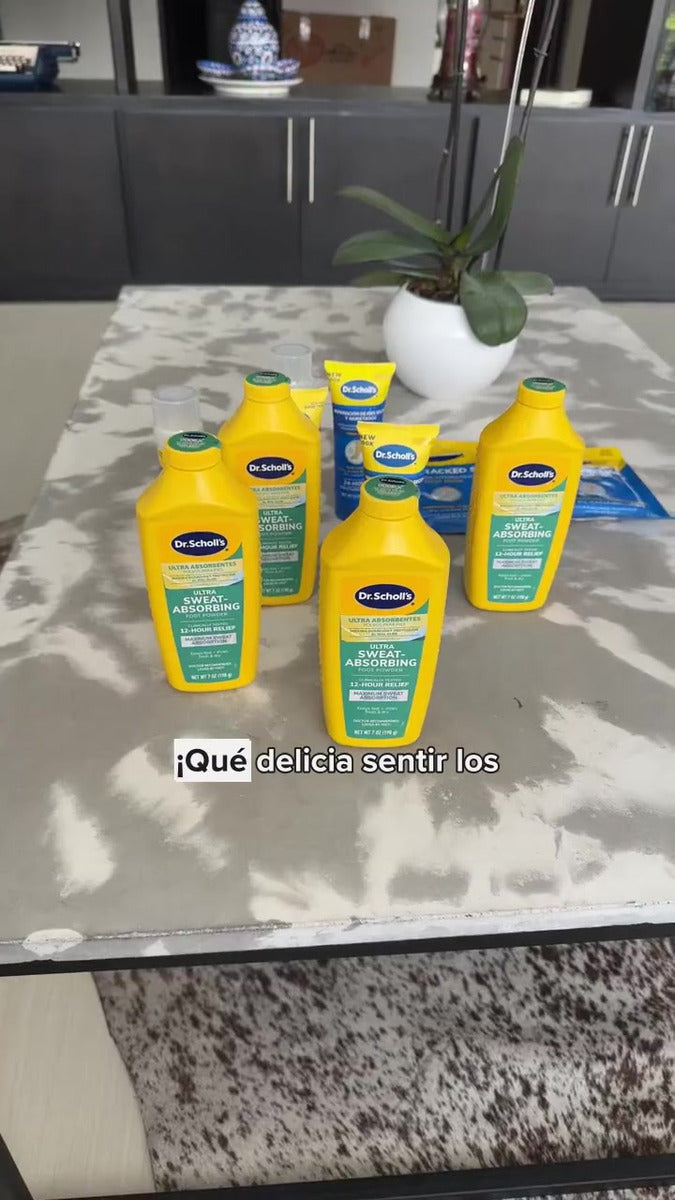 Polvos Dr Scholls Odor X Ultra Absorbente 198gr