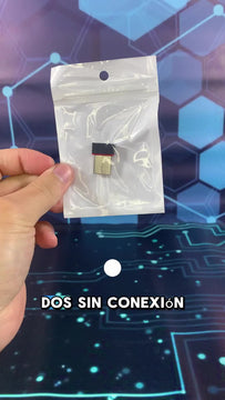 Adaptador Receptor Wifi Usb Tarjeta Nano 150mbps 802.11n Pc