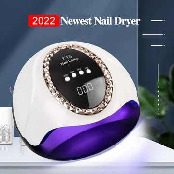 Secador De Uñas Lampara Uv Led 120w Gel Temporizador Manija