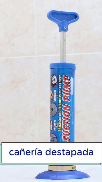 Bomba De Succión Al Vacío Para Baños, Cañerías, Lavaplatos