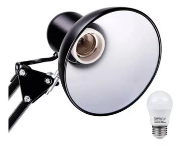 Lampara Para Escritorio Estudio Ajustable Con Brazo Flexible 110V