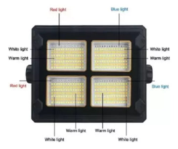 Panel Solar Reflector Led 200w Solar Luz Blanca