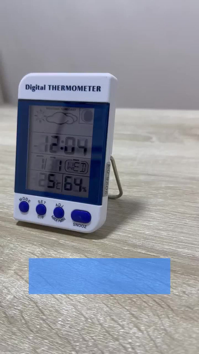 Termohigrómetro Digital Kex Con Certificado De Calibracion