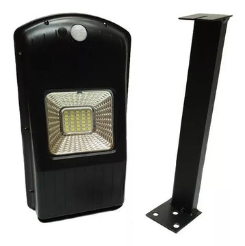 Lampara Para Exterior Solar Led De 30w Con Sensor De Luz (AG)