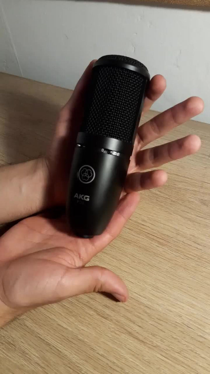 Micrófono AKG P120 condensador cardioide negro