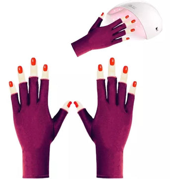 Guantes Protectores Lámpara Uv Led Uñas Semipermanente