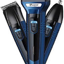 Máquina afeitadora y cortadora de pelo Geemy GM-566 azul 110V
