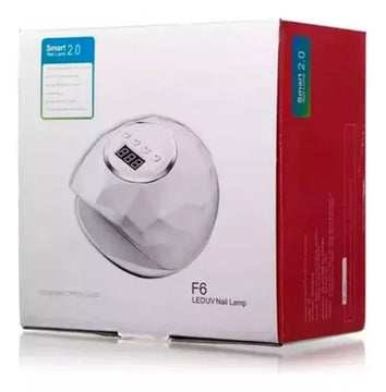 Lampara Uv Led F6/ Para Uñas Secado Rápido Temporizador 86w