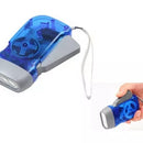 Linterna Manual Con Dinamo Sin Pilas Ni Cables Hogar Camping Color de la luz Blanco