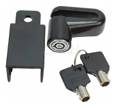 Candado Seguro Para Freno Disco Moto/bicicleta Antitaladro