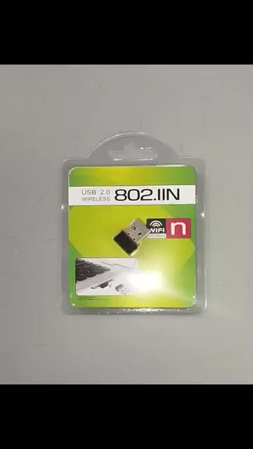 Antena Usb Wifi Tarjeta Nano Adaptador 150mbps 802.11n Pc
