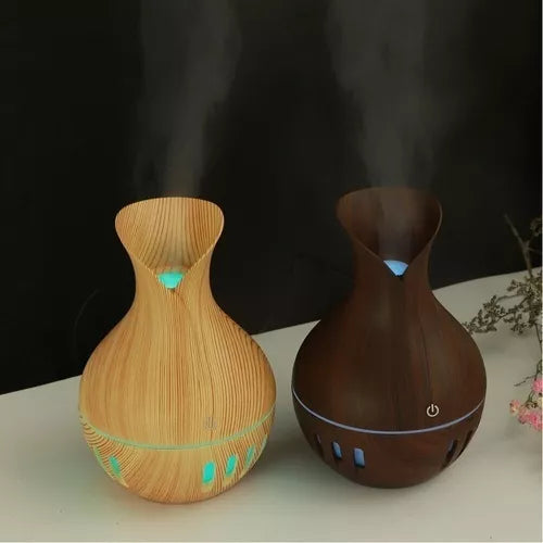 Humidificador Difusor Aromaterapia 8 Luces Ultrasó + Esencia