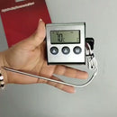 Termometro Digital Horno Cocina Acero Inoxidable Sonda