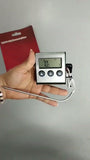 Termometro Digital Horno Cocina Acero Inoxidable Sonda