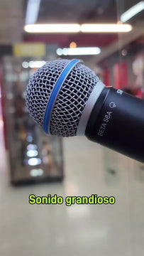 Micrófono Shure Beta Beta 58A alámbrico