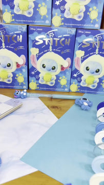 Labubu Peluche Stitch Sorpresa Modelo Al Azar Figura Stitch Azul