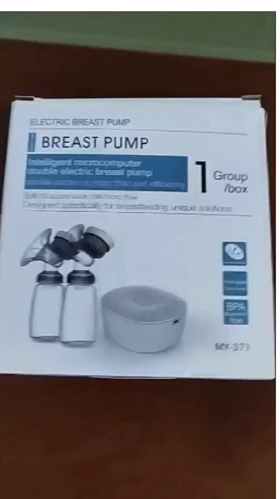 Extractor Doble Portatil Leche Materna Automatico Electrico