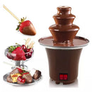 Mini Fuente De Chocolate 3 Niveles Eléctrica Acero